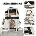 thumbnail image 3 of FORMRS Mini Backpack Purse for Women Travel Daypack Casual Shoulder Bag, Colorful Skeleton, 3 of 7