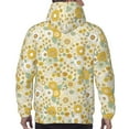 thumbnail image 7 of Fotbe Men's Hoodie with Cute Sunflower Pattern - Kangaroo Pocket Pullover Hooded Sweatshirt, Perfect for Daily Wear, Travel, and Home-Medium, 7 of 7