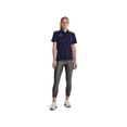 thumbnail image 3 of Camiseta tipo polo Under Armour Tech Team para mujer en color Navy Medianoche, 3 of 6