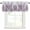 MediumPurple, variant on Black Grey Vintage Rod Pocket Curtain Valance, Retro Abstract Art Farmhouse Window Valance for Living Room, Bedroom, Kitchen 42"W x 18"L