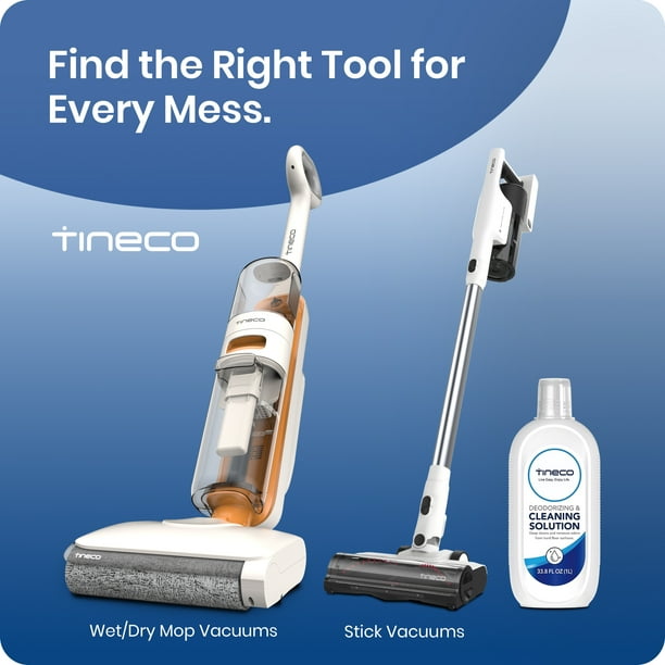Tineco GO Slim 300W Cordless Stick Vacuum, Lightweight, Carpet