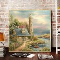 thumbnail image 3 of Cuadros Decorativos 5D Diamond Painting Kit Watchtower House Full Square Drill DIY Art Crafts Mosaico Ehuebsd Nuevos Originales, 3 of 8