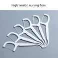 thumbnail image 6 of 50/100pcs Dental Floss Flosser Picks Toothpicks Teeth Stick Tooth Cleaning Interdental Brush Oral Hygiene Care Tool, 6 of 19