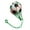 Green orange, variant on 7829 Soccer Ball Training Net Bag Football Kick Trainer Net Kids Soccer Ball Trainer for Adults Youth Training Equipment