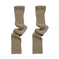 thumbnail image 4 of Sales Today Womens Knee High Socks Under $6 GIJNRIUIUA Khaki Knee-High Socks Women's Knit Stack Up Socks Over the Knee Extended Yoga Leggings Fitness Socks Tights Leg Warmers, 4 of 5