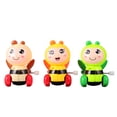 thumbnail image 1 of 3PCS Wind-up Bee Toys Creative Cartoon Design Toys Adorable Clockwork Toys Birthday Gifts for Kids Children (Random Color), 1 of 8