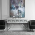 thumbnail image 6 of Uttermost Elevation Contemporary Firwood Abstract Hand Painted Art - Multi-Color, 6 of 8