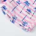 thumbnail image 6 of Kkkded Kids Toddler Boys Girls Beach Pants Suit Summer Printed Kids Clothes Little Big Fashion Casual Beach Pants + Hat,Size 2-13Years, 6 of 8