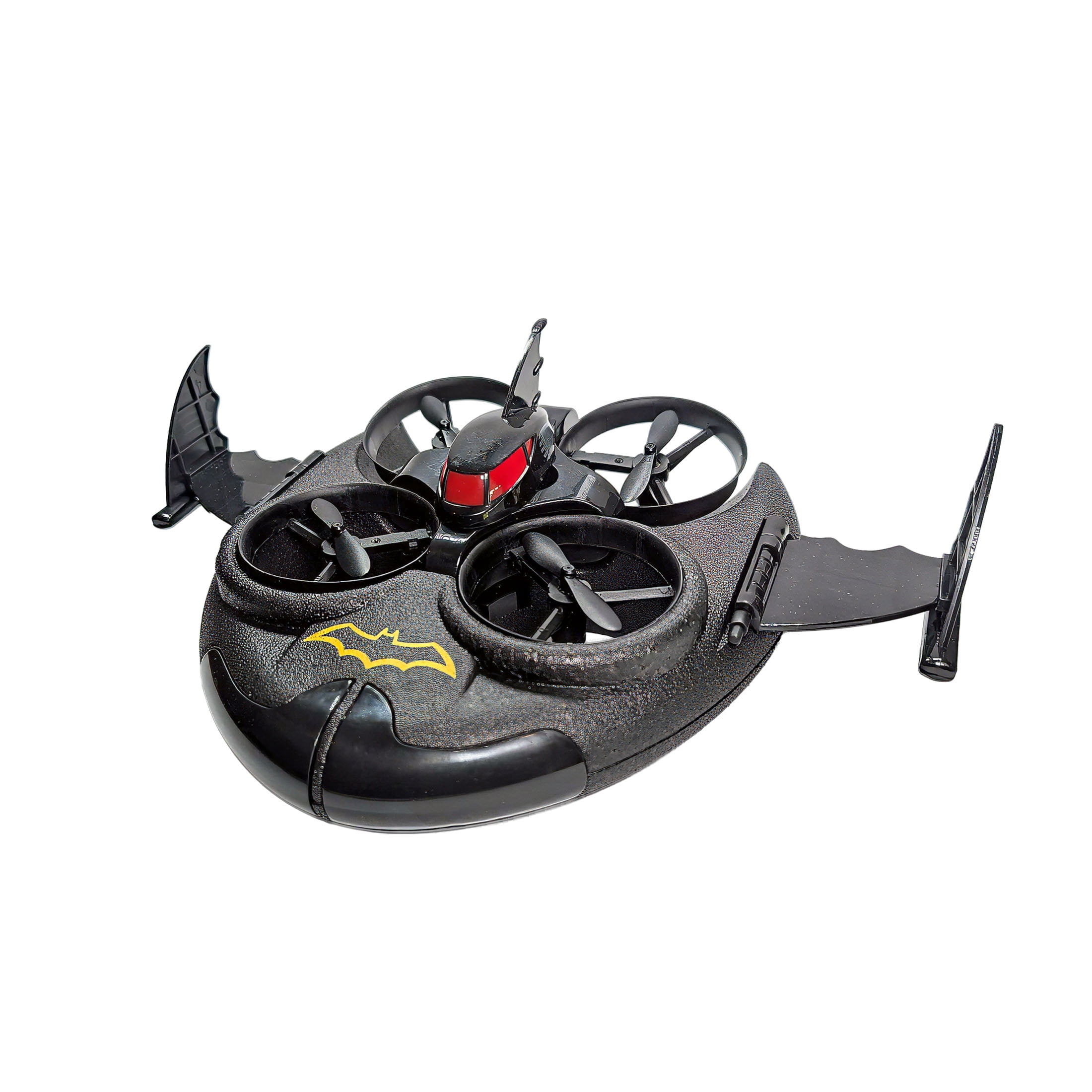 Batman Batboat 3-in-1 RC Drone – Water, Land & Air, 360° Rotation, Rechargeable, Officially Licensed