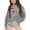 Grey, variant on Little Kid Little Girls Floral Hoodie Girls Camp Hoodie Sweeter Lifeguard for Sweater for Baby Children's Autumn And Winter Long Sleeved Christmas Printed Crewneck Grey 4-5 Years