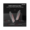 thumbnail image 2 of Memoria USB Dual 128gb Hiksemi E307c Metalica Usb-c Y Usb-a, 2 of 5