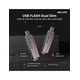 thumbnail image 2 of Memoria USB Dual 128gb Hiksemi E307c Metalica Usb-c Y Usb-a, 2 of 5