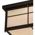 thumbnail image 4 of Meyda Tiffany 171308 Mission 4 Light 24" Wide Flush Mount Square Ceiling Fixture - Bronze, 4 of 7