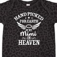 thumbnail image 4 of Inktastic Handpicked for Earth by My Mimi in Heaven with Angel Wings Boys or Girls Baby Bodysuit, 4 of 5