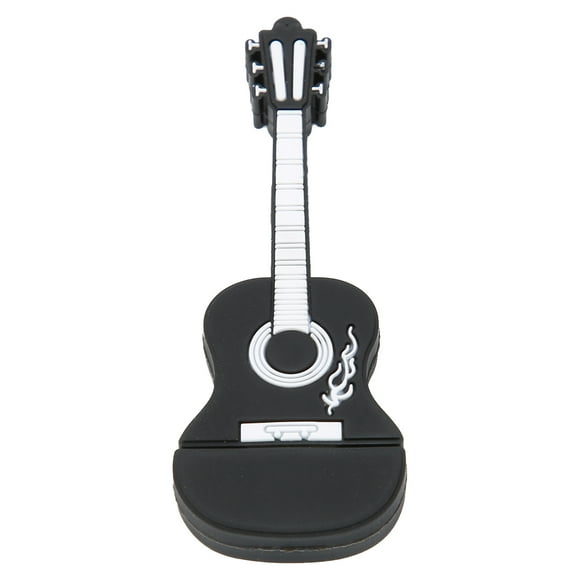 Usb Flash Drives USB Flash Drives Guitar Appearance Capacity Optional Compatible System For Data Storage Transmission64GB