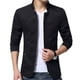thumbnail image 1 of Chaqueta lavada con cuello levantado para hombre de otoño, chaqueta delgada para hombre MABOTO Negro/S, 1 of 4