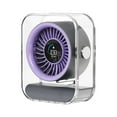 thumbnail image 2 of Xihbxyly Ventilador Turbo Led, Diseño Transparente, Carga Usb, Ideal para Dormitorio, Oficina y Viajes, Regalo de Tecnología Moderna, Ventilador de Escritorio de Larga Duración., 2 of 6