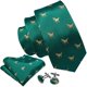 thumbnail image 2 of Set de Corbata Barry.Wang Dinosaurio de Seda 150 cm con Gemelos, 2 of 8