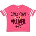 thumbnail image 3 of Inktastic Halloween Candy Corn is a Vegetable, Right? Boys or Girls Toddler T-Shirt, 3 of 5