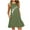 Army Green formal dresses for women, variant on Wycnly Formal Dresses for Women Casual Plus Size Swing Tank Tshirt Mini Dresses with Pocket Sleeveless Round Neck Dandelion Print 2024 Summer Short Dress Navy XXXXL