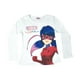thumbnail image 1 of Playera Lady Bug Miraculous Manga Larga blanco 8 Blip Kids K4190, 1 of 5