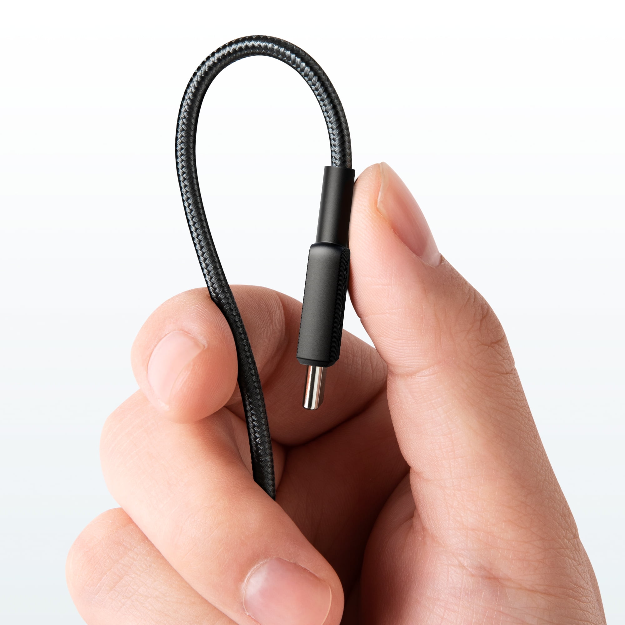Anker 322 Trenzado USB-C a USB-C Cable, 6 Pies, A81F6H11-1, Negro