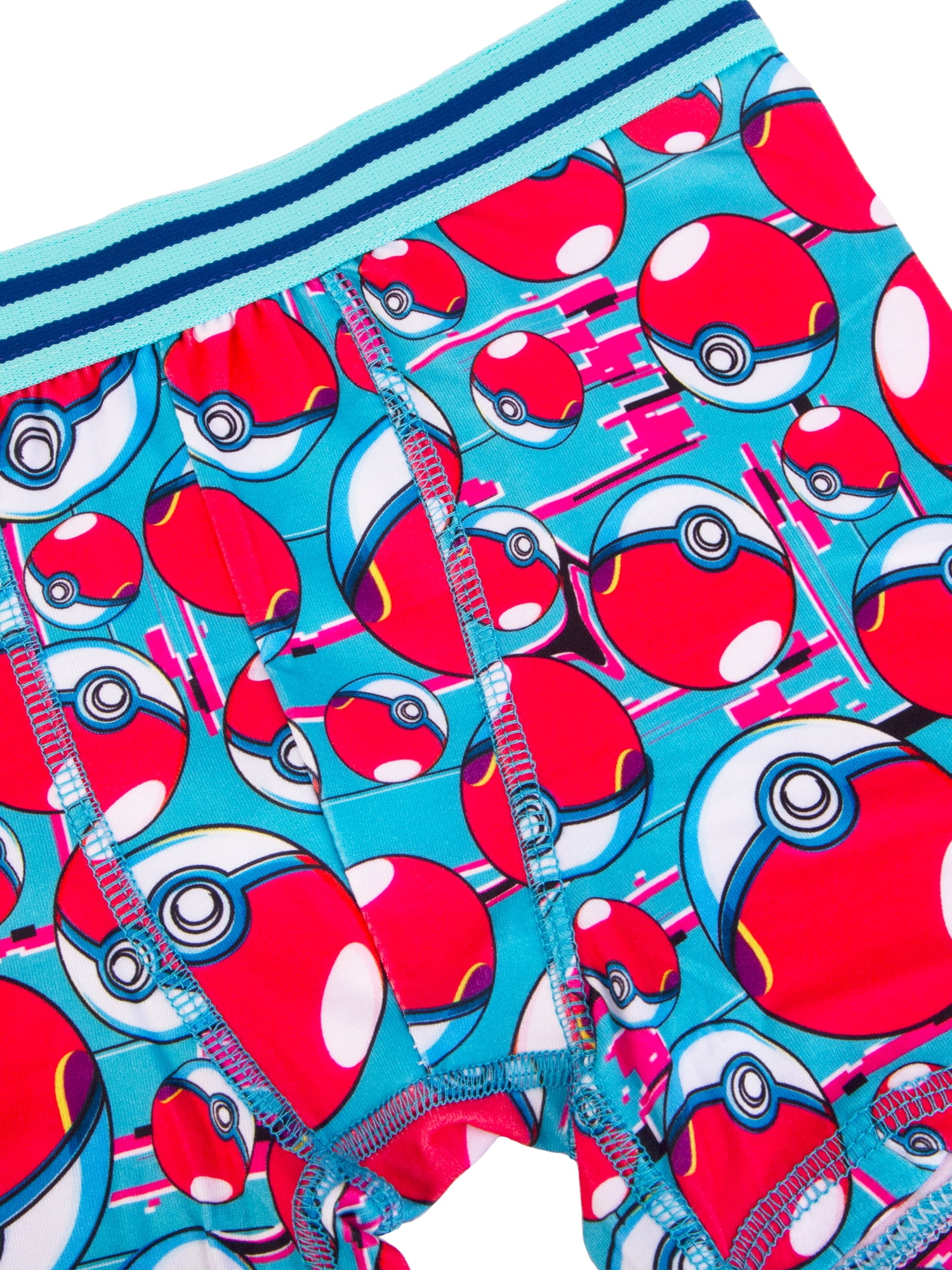 Pokemon Athletic Boxer Briefs Underwear, 4-Pack, Sizes S-L