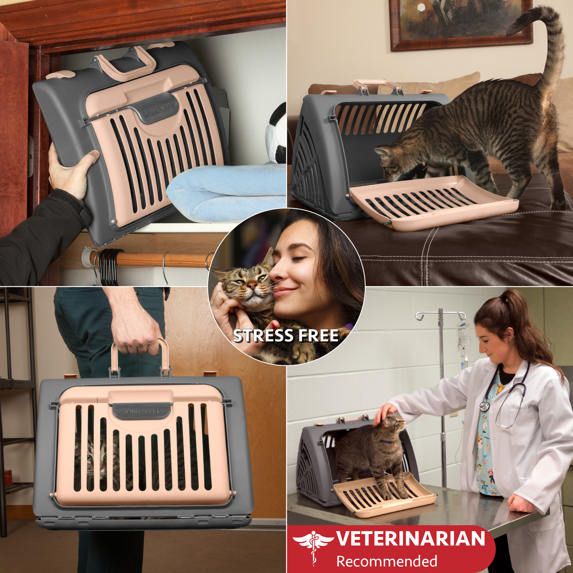 SportPet Designs Extra Large Folding Cat Carrier photo 7