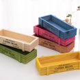 thumbnail image 1 of Flowerpot Creative Retro Wooden Box Flowerpots Flower Stand Groceries Log Boxes Succulent Plant Flower Pots, 1 of 4