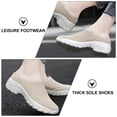 thumbnail image 3 of BRIGHTFUFU 1 par de suela gruesa zapatos casuales mujer zapatos de ocio calzado transpirable, 3 of 7