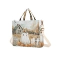 thumbnail image 7 of FORMRS Womens Corduroy Tote Bag Crossbody Shoulder Handbag with Pocket, Cute Halloween Pumpkins, 7 of 7