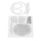 thumbnail image 4 of Juego, Duradero, Reutilizable, Fácil De Tallar, Sellos Transparentes Transparentes Para Tarjetas De Felicitación Para Invitaciones ANGGREK Otros, 4 of 8