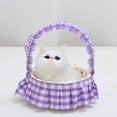 thumbnail image 2 of Toy Funny Cat In Lace Hanging Doll Mini Meowing Kitty Sleeping Toy For Kids And Girls, 2 of 9