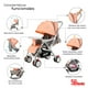 thumbnail image 4 of Carriola de manubrio reversible Baby Buggy BABY BM BEIGE rosa 4, 4 of 5