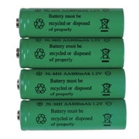 Boston Harbor Fusion Rechargeable Batteries, 800 Mah Aa Battery, Ni-Mh, 1.2 V Charge