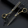 thumbnail image 2 of Set De 2 Tijeras Para Cortar Cabello Negro, 2 of 6