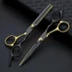 thumbnail image 2 of Set De 2 Tijeras Para Cortar Cabello Negro, 2 of 6