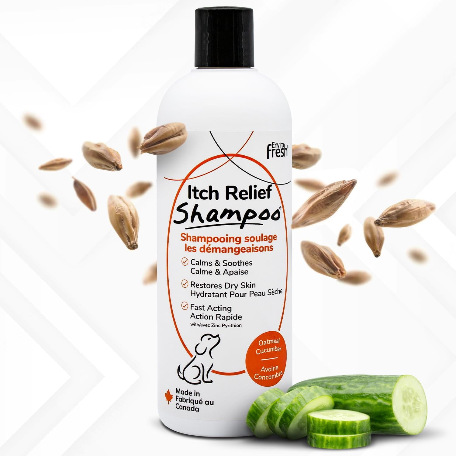 Dog Shampoo for Allergies and Itching Dog Itch Relief Shampoo Fast Acting Itch Relief for Dogs Dog Shampoo Sensitive Skin Anti Itch for Dogs