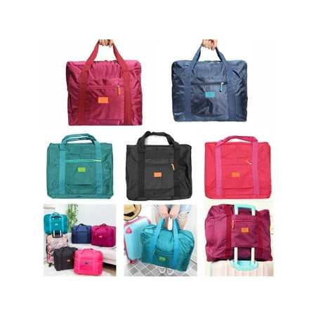 Sports Stone - 5 Colors Foldable Luggage Bag Handbag Clothes Storage Storage & Organization Organizer Carry-On Duffel Bag for Travel Sports Outdoor