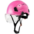thumbnail image 1 of Construction Safety Helmet With Goggles For Engineer Visor Ce En397 Abs Hard Hat Vents Industrial Work Cap Head Protection, 1 of 5