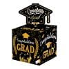 Black & Gold Gradu-ation Money Box Surprise Gift Box A – Ngheia 2026 Gradu-ation Box Class Of 2026 Holder with 50 Bags Congrats Grad Decoration for High schol & College Gradu-ation Celebration