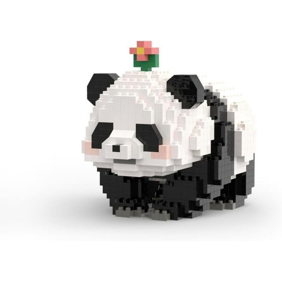CUTEHELPER Flower Panda Mini Brick Building Kit, 983 PCS Micro Animal Building Toy Bricks for Girls Boys and Adults