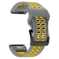 thumbnail image 2 of Banda deportiva de silicona suave para Garmin Fenix ​​7X / 6X / 5X 26mm Pulsera impermeable, 2 of 9