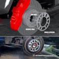 thumbnail image 4 of Dosaele Aluminum Wheel Spacers 5mm Thick Universal 4 5 Lug Bolt Patterns Tire Clearance Aggressive Stance Increased Stability, 4 of 8