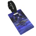 thumbnail image 3 of Daiia Steel Skull Durable Luggage Tags with Secure Strap Travel ID Tags Suitcase ID Tags Bag Identification Tags - Easy Identification for Men and Women, 3 of 8