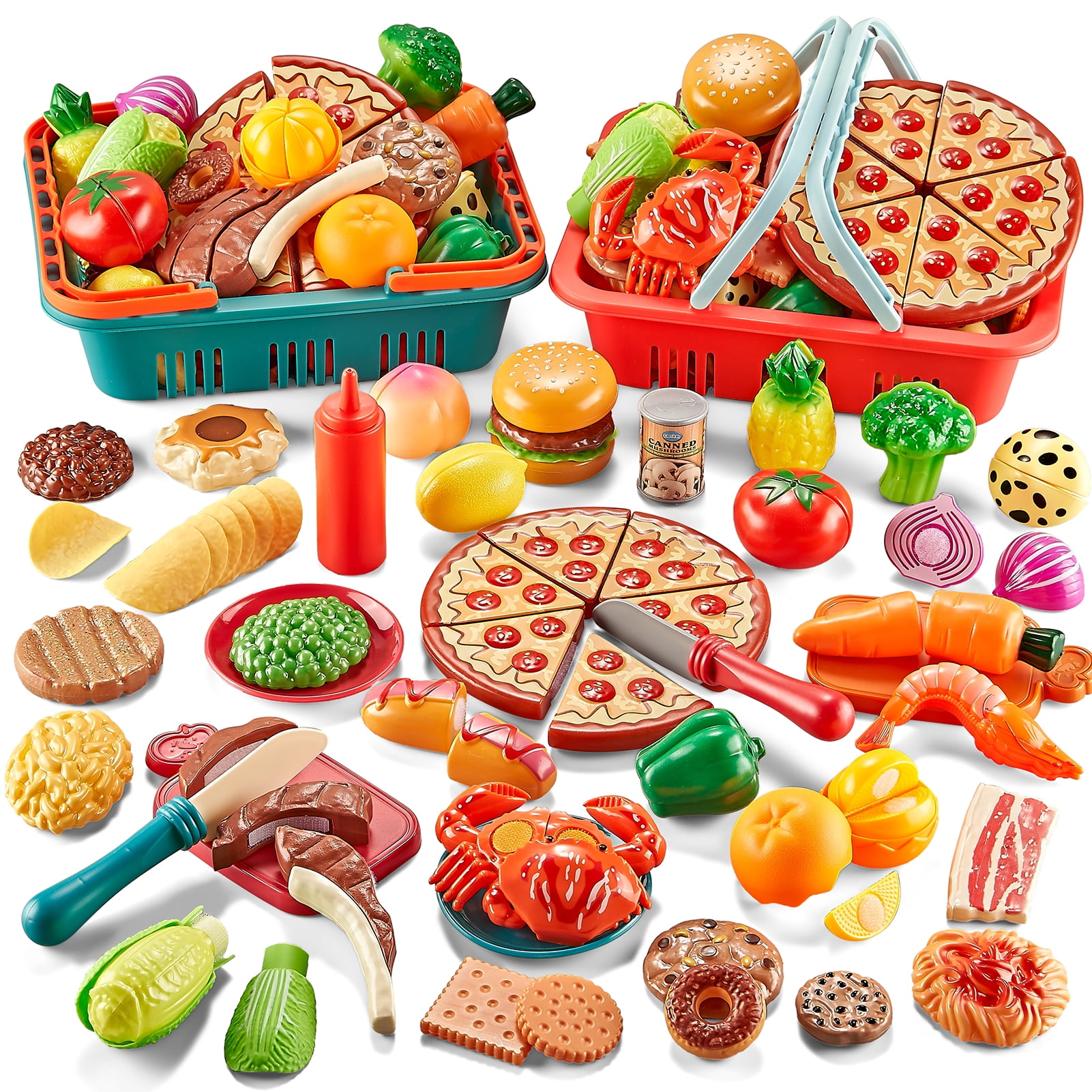 Learning Resources Set De Cocina Para El Aula New Sprouts – 44 Piezas De Plástico Duradero Para Juego Imaginativo En Grupo
