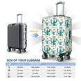 thumbnail image 5 of Goofa Hello Summer Pattern Luggage Covers For Suitcase,Suitcase Cover Protector Fit 18-32 Inch Luggage-Large, 5 of 9