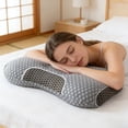 thumbnail image 3 of Home Pillow, Ergonomic Cervical Pillow for Side Back Stomach Sleepers, 3 of 6