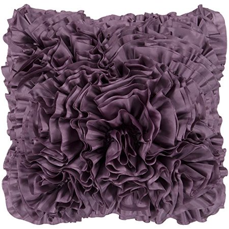 Surya Bb 035 Hand Crafted 100 Poly Plum 18 X 18 Textural
