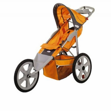 UPC 038675010819 product image for InStep - Flash Fixed Wheel Single Jogging Stroller, Orange | upcitemdb.com